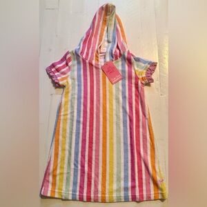 Girls Hooded Terry Cover Up